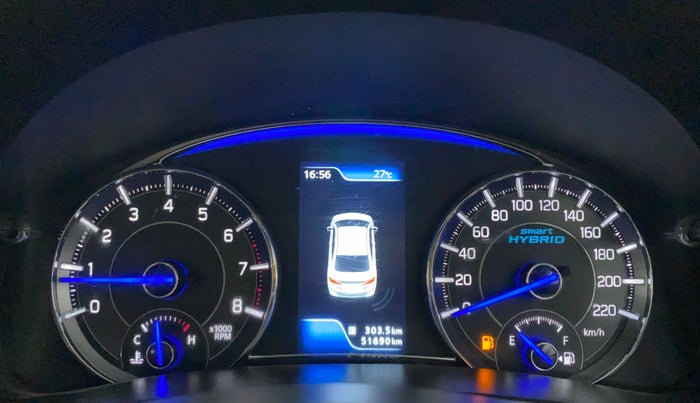 2018 Maruti Ciaz DELTA 1.5 SHVS MT PETROL, Petrol, Manual, 51,690 km, Odometer Image