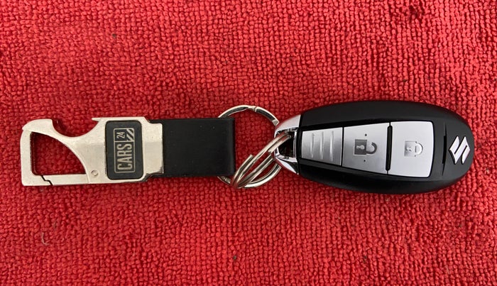 2022 Maruti BREZZA ZXI + SMART HYBRID, Petrol, Manual, 1,330 km, Key Close Up