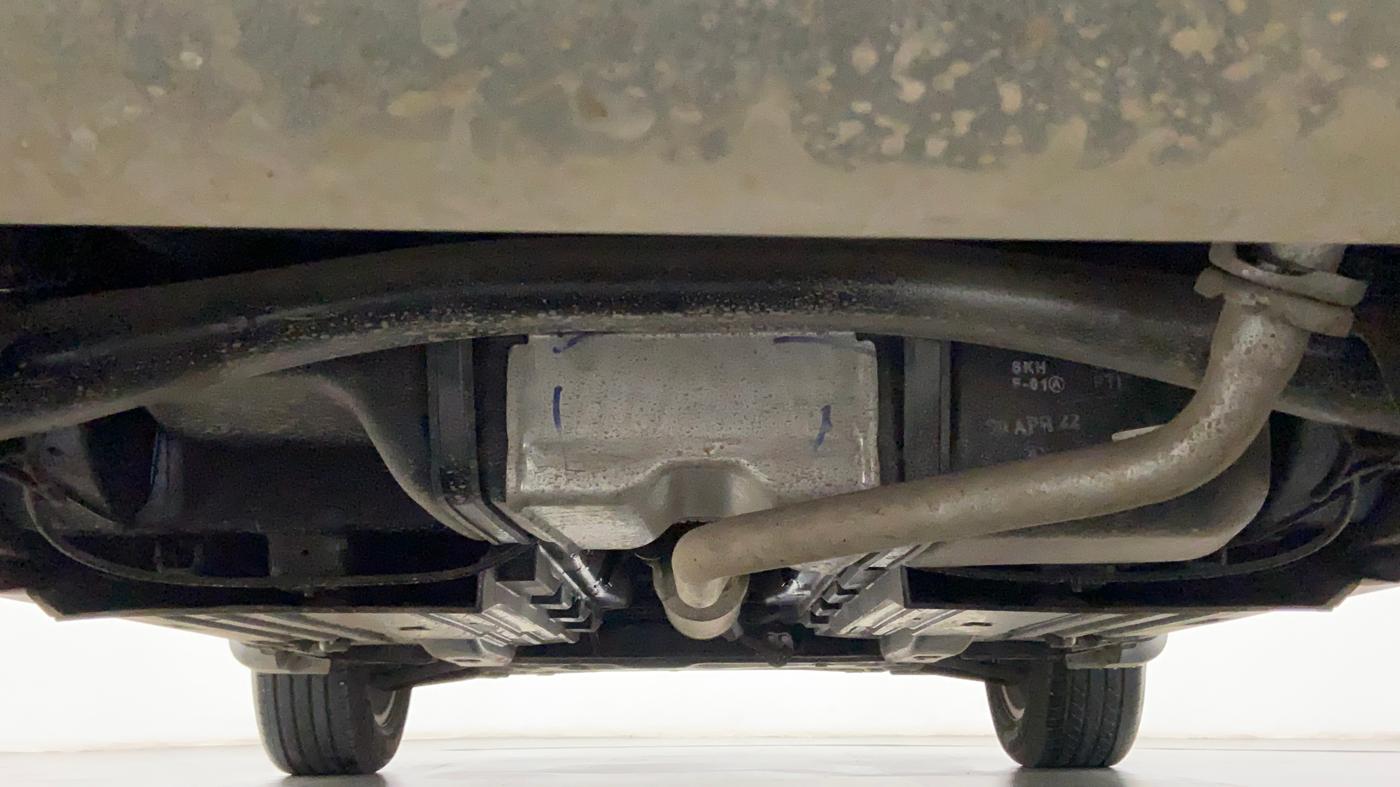 2022 Maruti BREZZA ZXI + SMART HYBRID, Petrol, Manual, 1,330 km, Rear Underbody