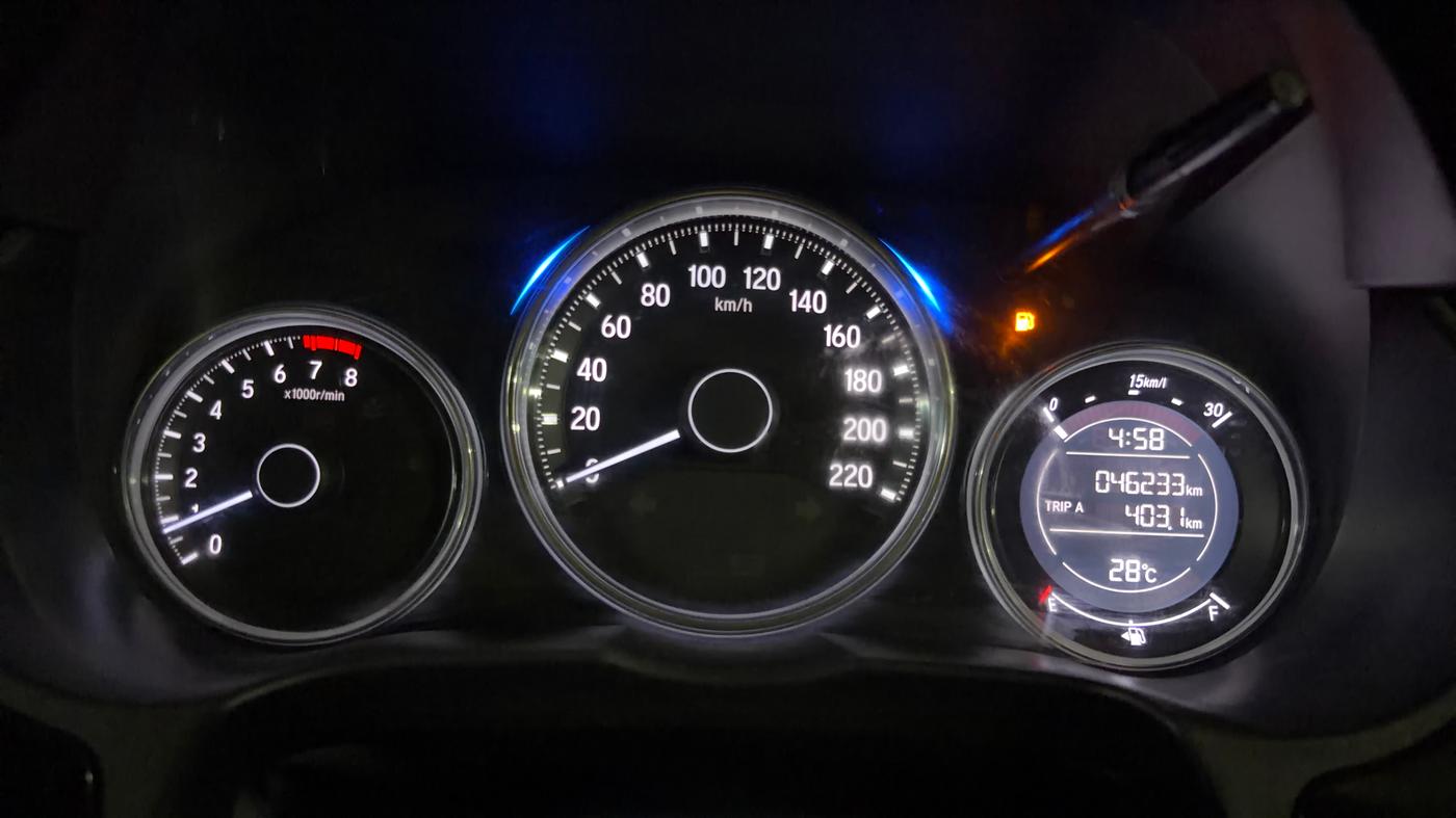 2022 Honda City 1.5L I-VTEC V MT 5TH GEN, Petrol, Manual, 46,225 km, Odometer Image