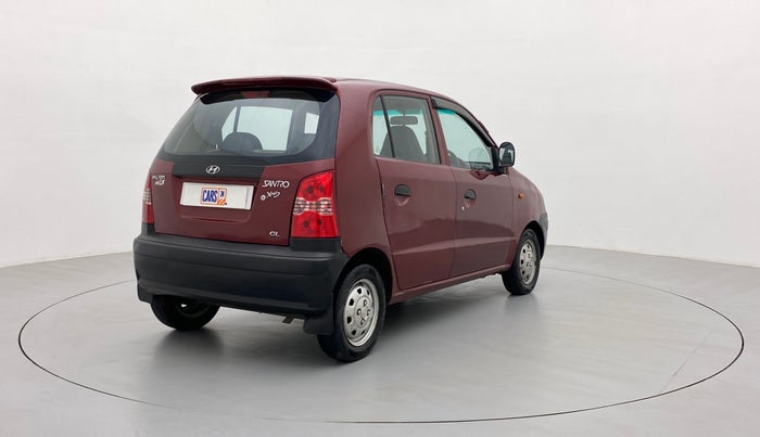 2010 Hyundai Santro Xing GL, Petrol, Manual, 82,095 km, Right Back Diagonal