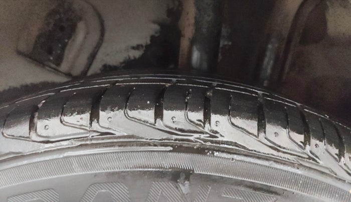 2018 Tata NEXON XZ PLUS PETROL, Petrol, Manual, 60,815 km, Left Rear Tyre Tread