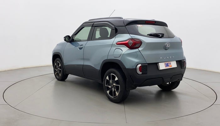 2021 Tata PUNCH CREATIVE AMT 1.2 RTN DUAL TONE, Petrol, Automatic, 17,850 km, Left Back Diagonal