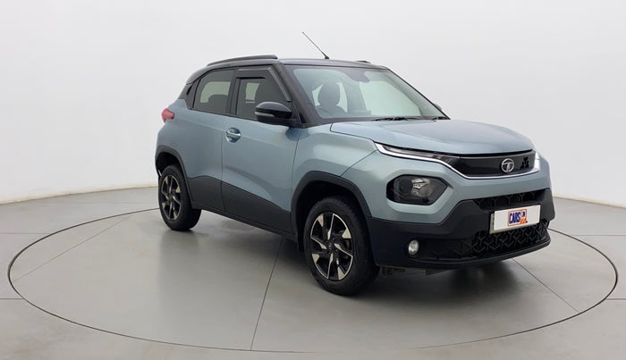 2021 Tata PUNCH CREATIVE AMT 1.2 RTN DUAL TONE, Petrol, Automatic, 17,850 km, Right Front Diagonal