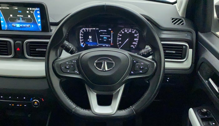 2021 Tata PUNCH CREATIVE AMT 1.2 RTN DUAL TONE, Petrol, Automatic, 17,850 km, Steering Wheel Close Up