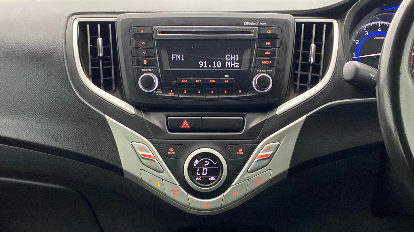 2016 Maruti Baleno ZETA PETROL 1.2, Petrol, Manual, 53,194 km, Air Conditioner