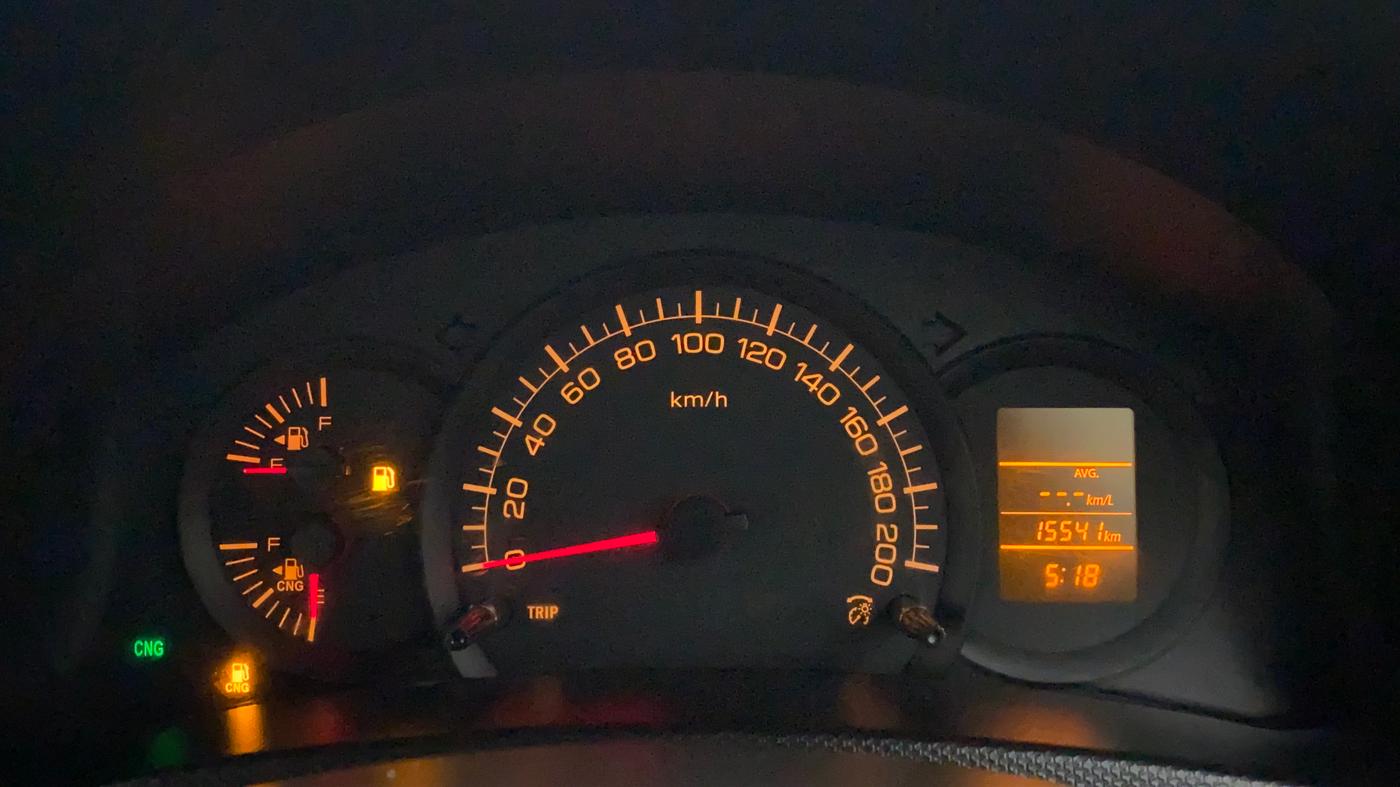 2020 Maruti Swift Dzire TOUR S-CNG (O), CNG, Manual, 15,541 km, Odometer Image