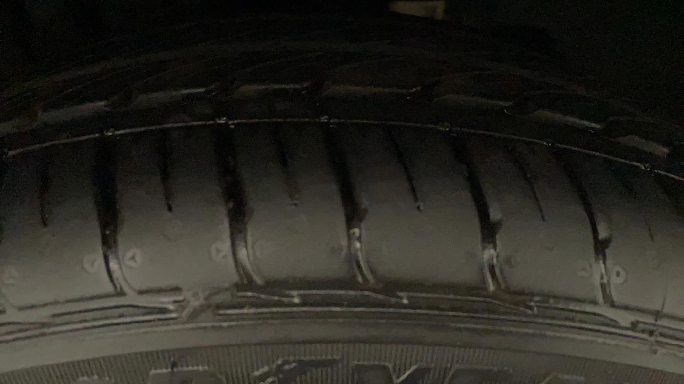 2022 Tata Tiago XZ PLUS PETROL, Petrol, Manual, 592 km, Left Front Tyre Tread