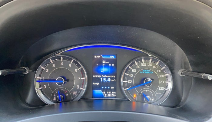 2019 Maruti Ciaz ZETA 1.5 SHVS MT PETROL, Petrol, Manual, 1,12,843 km, Odometer Image