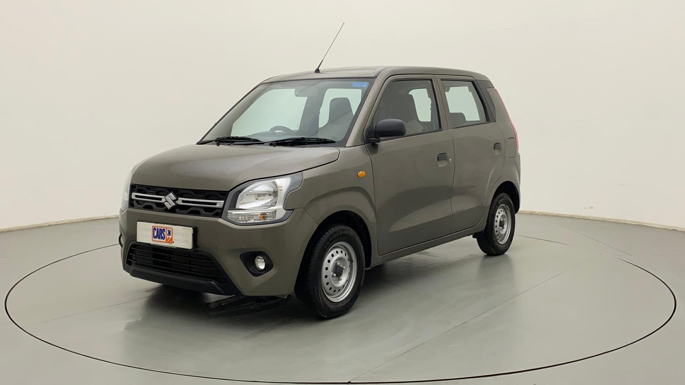 2023 Maruti New Wagon-R LXI 1.0, Petrol, Manual, 6,566 km, Left Front Diagonal