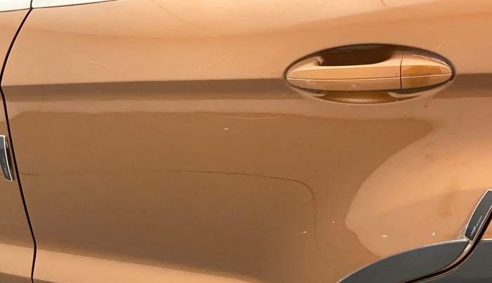 2019 Ford Ecosport TITANIUM 1.5L DIESEL, Diesel, Manual, 55,321 km, Rear left door - Minor scratches