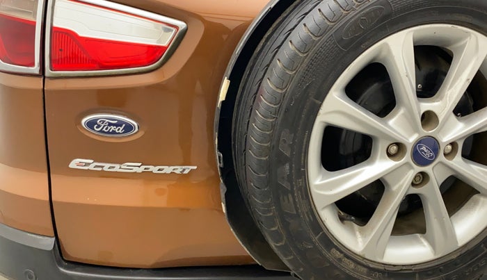 2019 Ford Ecosport TITANIUM 1.5L DIESEL, Diesel, Manual, 55,321 km, Dicky (Boot door) - Minor scratches