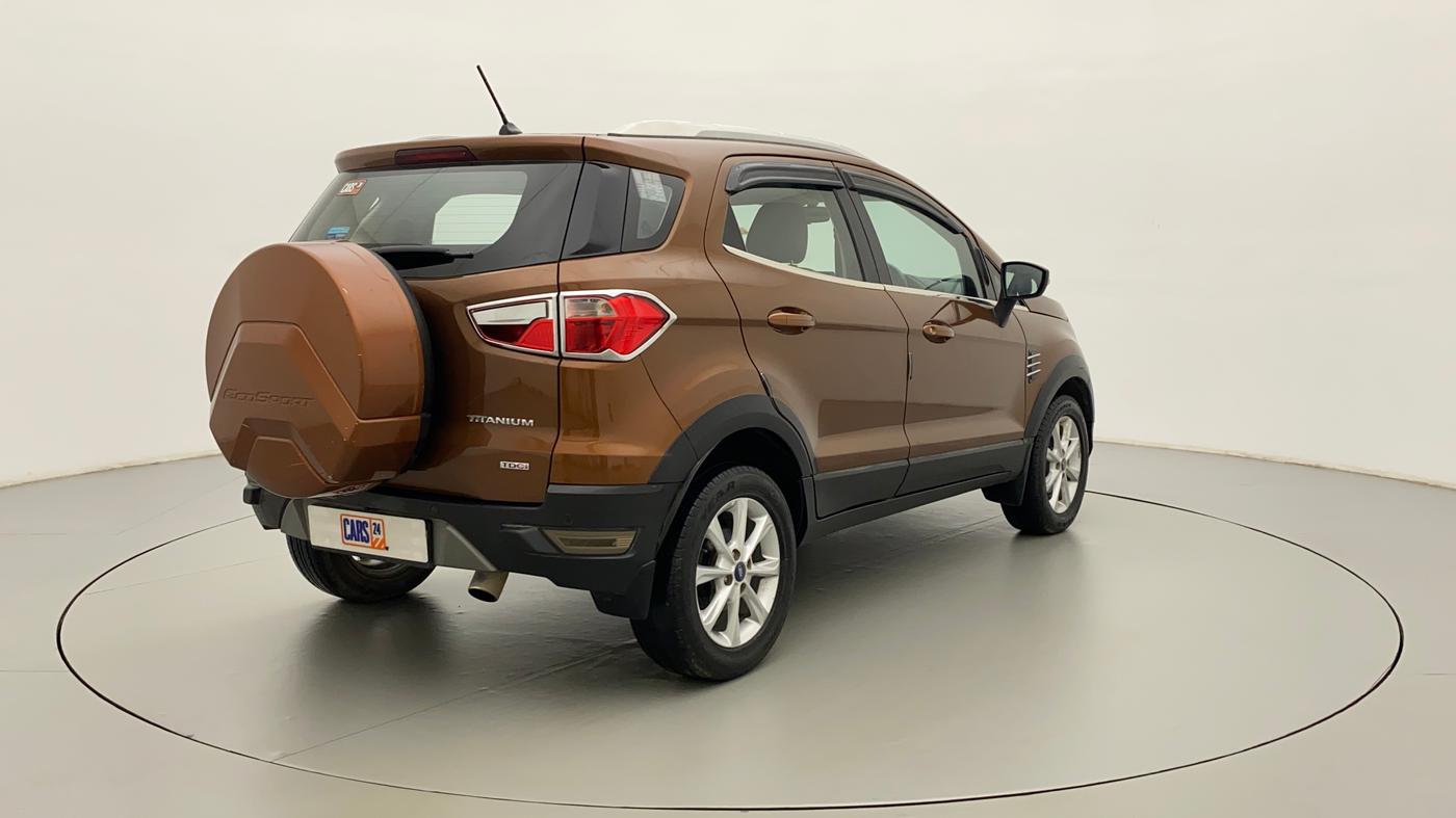 2019 Ford Ecosport TITANIUM 1.5L DIESEL, Diesel, Manual, 55,321 km, Right Back Diagonal