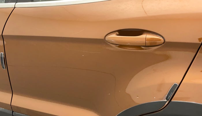 2019 Ford Ecosport TITANIUM 1.5L DIESEL, Diesel, Manual, 55,321 km, Rear left door - Slightly dented