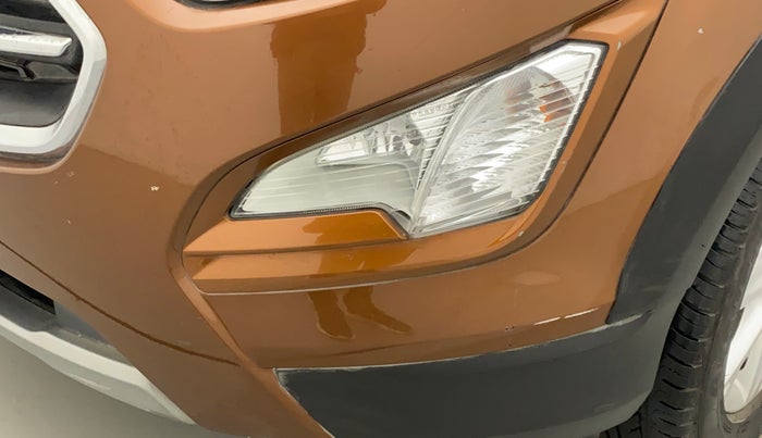 2019 Ford Ecosport TITANIUM 1.5L DIESEL, Diesel, Manual, 55,321 km, Front bumper - Minor damage