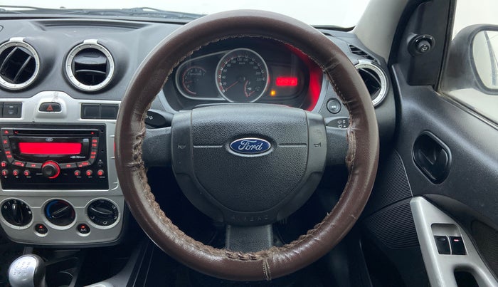 2011 Ford Figo 1.4 TITANIUM DURATORQ, Diesel, Manual, 1,63,953 km, Steering Wheel Close Up