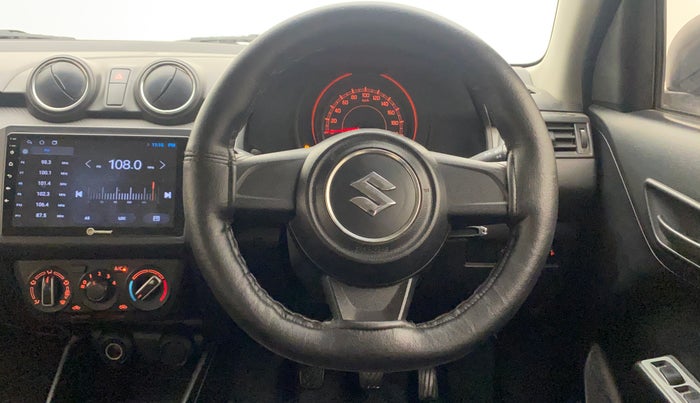 2021 Maruti Swift LXI, Petrol, Manual, 44,611 km, Steering Wheel Close Up