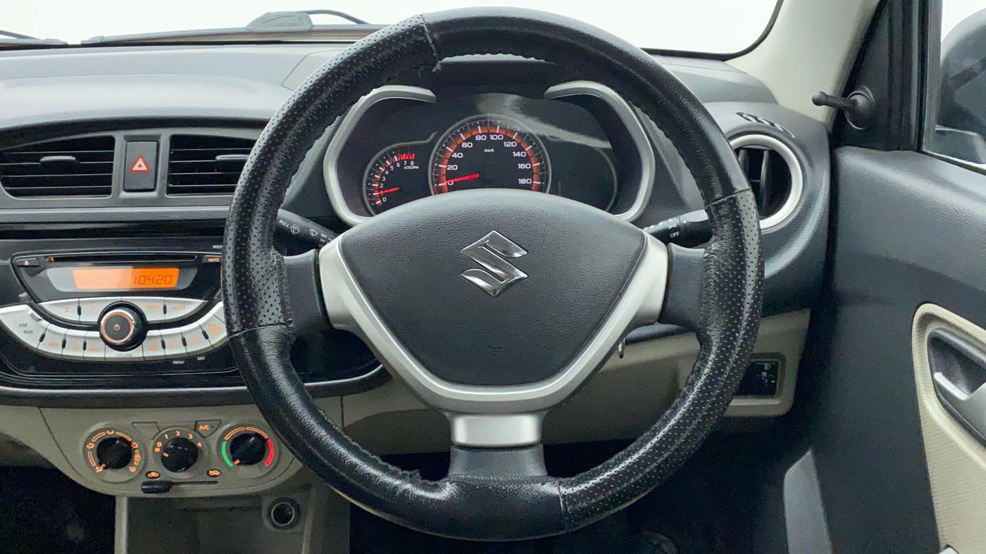 2017 Maruti Alto K10 VXI, Petrol, Manual, 22,949 km, Steering Wheel Close Up