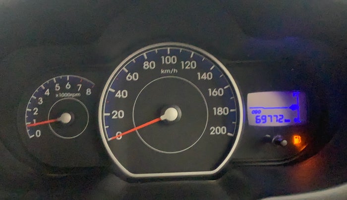 2013 Hyundai i10 MAGNA 1.2, Petrol, Manual, 69,772 km, Odometer Image