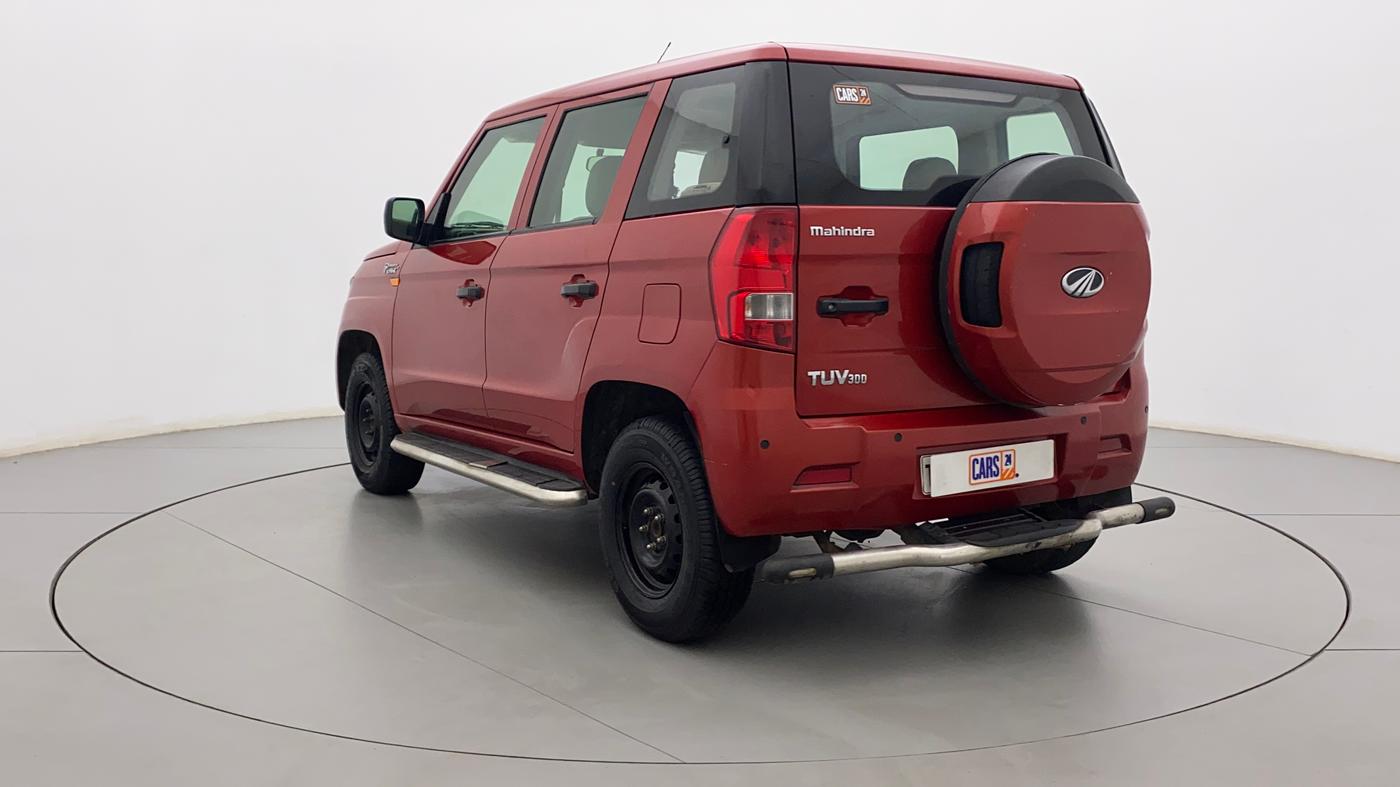 2017 Mahindra TUV300 T4 PLUS, Diesel, Manual, 58,142 km, Left Back Diagonal