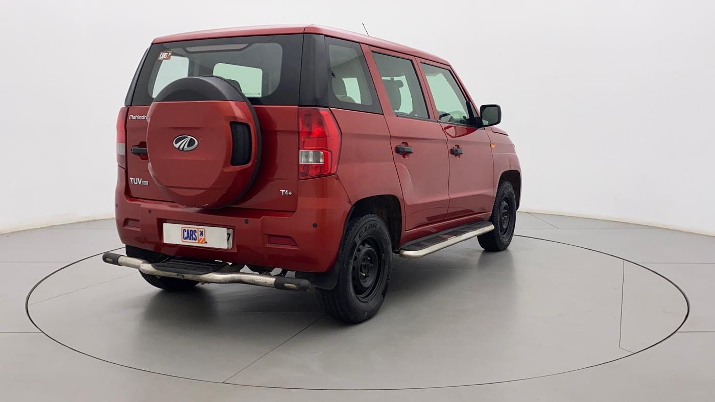 2017 Mahindra TUV300 T4 PLUS, Diesel, Manual, 58,142 km, Right Back Diagonal
