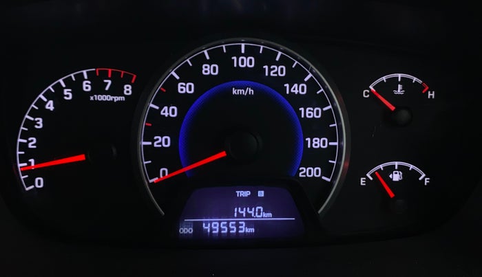 2014 Hyundai Grand i10 ASTA 1.2 KAPPA VTVT, Petrol, Manual, 49,549 km, Odometer Image