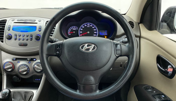 2013 Hyundai i10 SPORTZ 1.2 KAPPA2 O, Petrol, Manual, 98,039 km, Steering Wheel Close Up