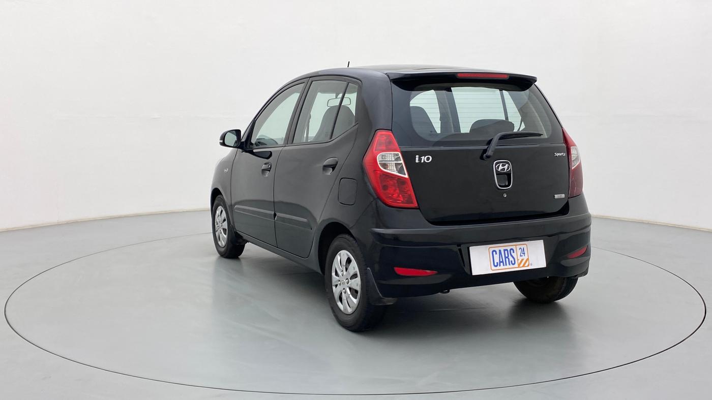 2013 Hyundai i10 SPORTZ 1.2 KAPPA2 O, Petrol, Manual, 98,039 km, Left Back Diagonal