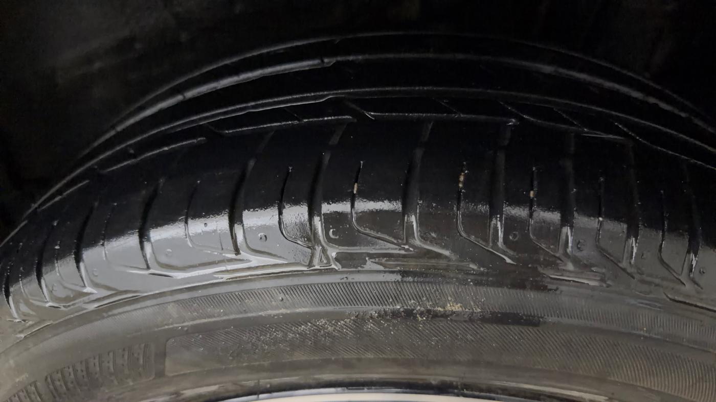 2022 Tata NEXON XZA PLUS (L), Petrol, Automatic, 51,883 km, Left Rear Tyre Tread