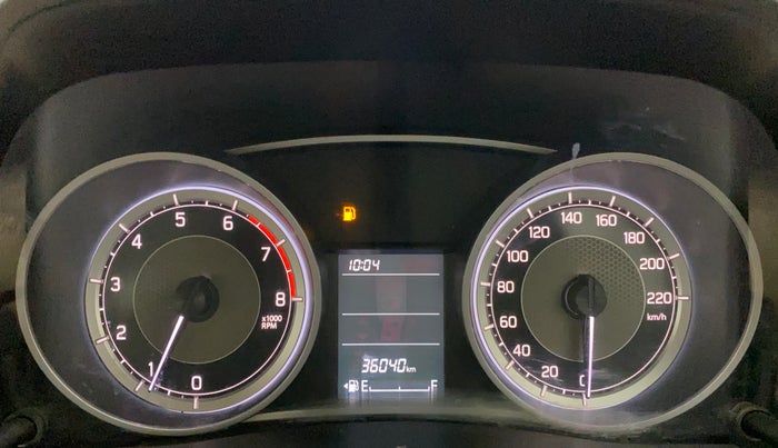 2017 Maruti Dzire VXI, Petrol, Manual, 36,040 km, Odometer Image