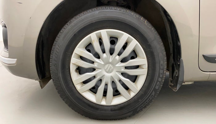 2017 Maruti Dzire VXI, Petrol, Manual, 36,040 km, Left Front Wheel