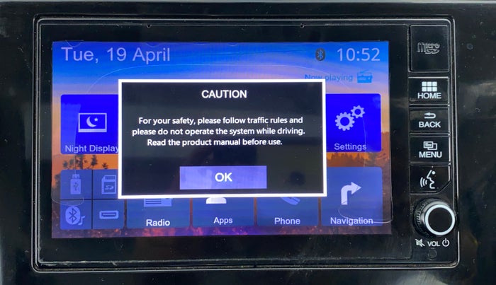 2017 Honda WR-V 1.5 i-DTEC VX MT, Diesel, Manual, 38,976 km, Infotainment System