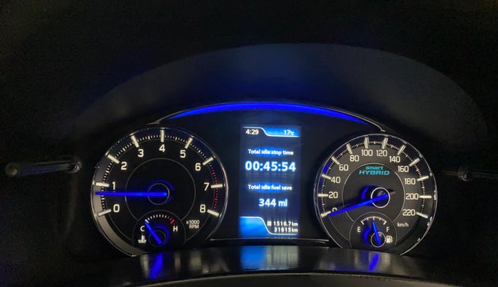 2019 Maruti Ciaz DELTA 1.5 SHVS MT PETROL, Petrol, Manual, 31,615 km, Odometer Image