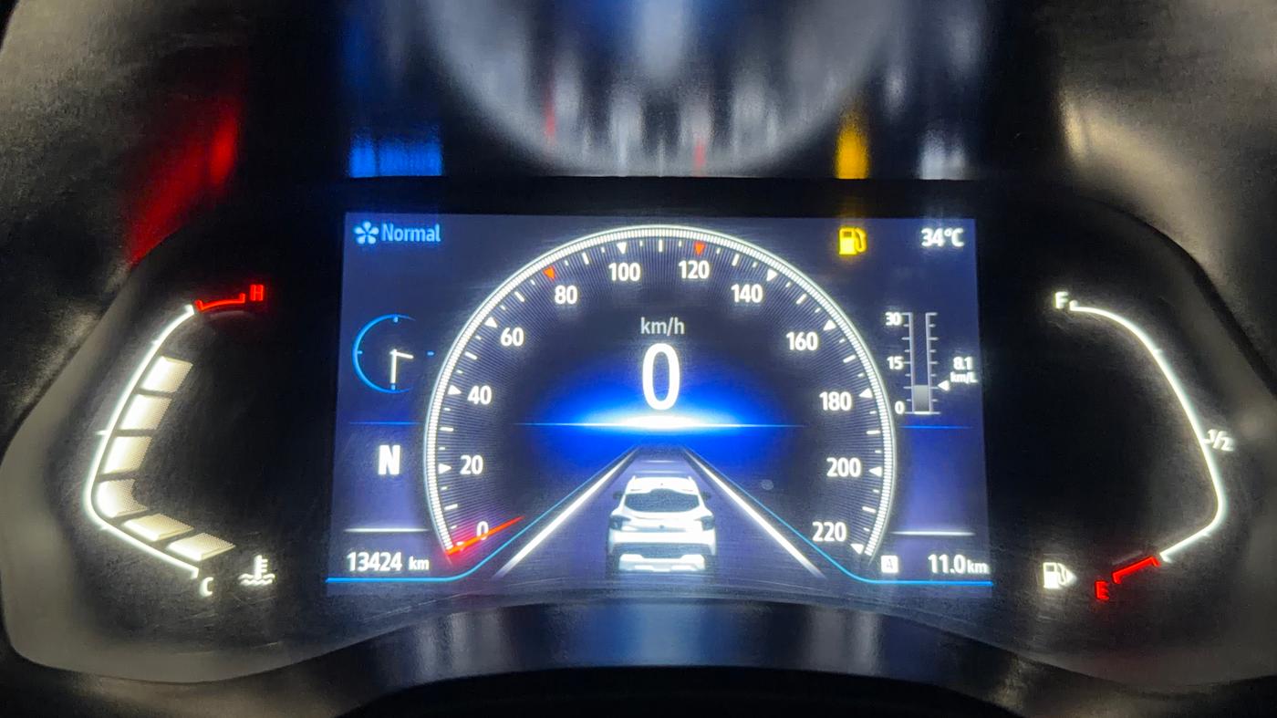 2021 Renault Kiger RXZ AMT, Petrol, Automatic, 13,413 km, Odometer Image