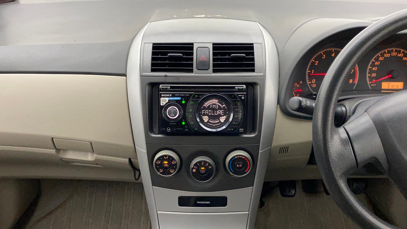 2012 Toyota Corolla Altis J PETROL, Petrol, Manual, 61,916 km, Air Conditioner