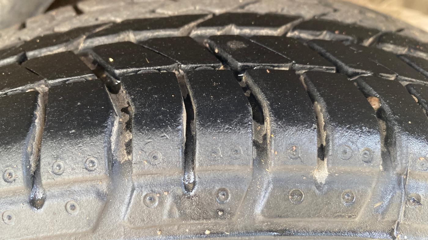 2014 Honda Amaze 1.2L I-VTEC S, Petrol, Manual, 92,197 km, Left Rear Tyre Tread