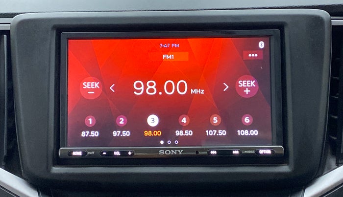 2020 Maruti Baleno DELTA 1.2 K12, Petrol, Manual, 71,035 km, Infotainment System
