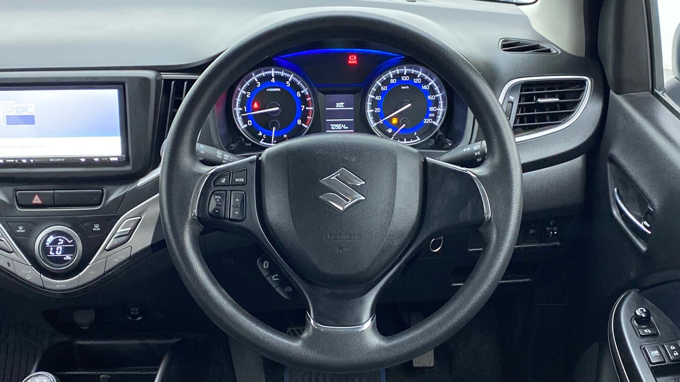2020 Maruti Baleno DELTA 1.2 K12, Petrol, Manual, 71,035 km, Steering Wheel Close Up