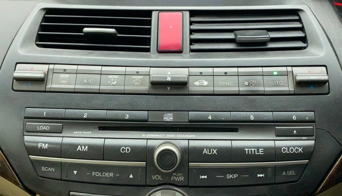 2010 Honda Accord 2.4L I-VTEC AT, Petrol, Automatic, 1,06,053 km, Automatic Climate Control
