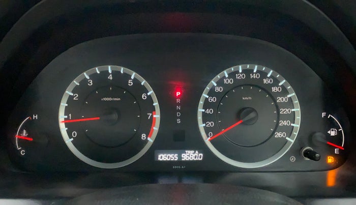 2010 Honda Accord 2.4L I-VTEC AT, Petrol, Automatic, 1,06,053 km, Odometer Image