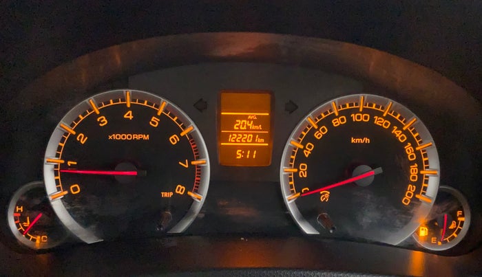 2014 Maruti Swift Dzire VXI, Petrol, Manual, 1,22,200 km, Odometer Image