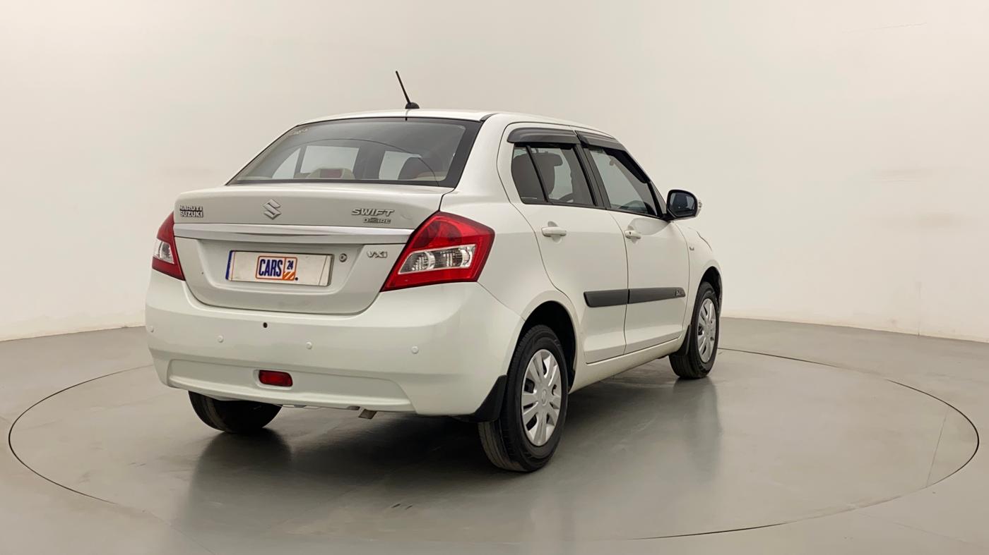 2014 Maruti Swift Dzire VXI, Petrol, Manual, 1,22,200 km, Right Back Diagonal