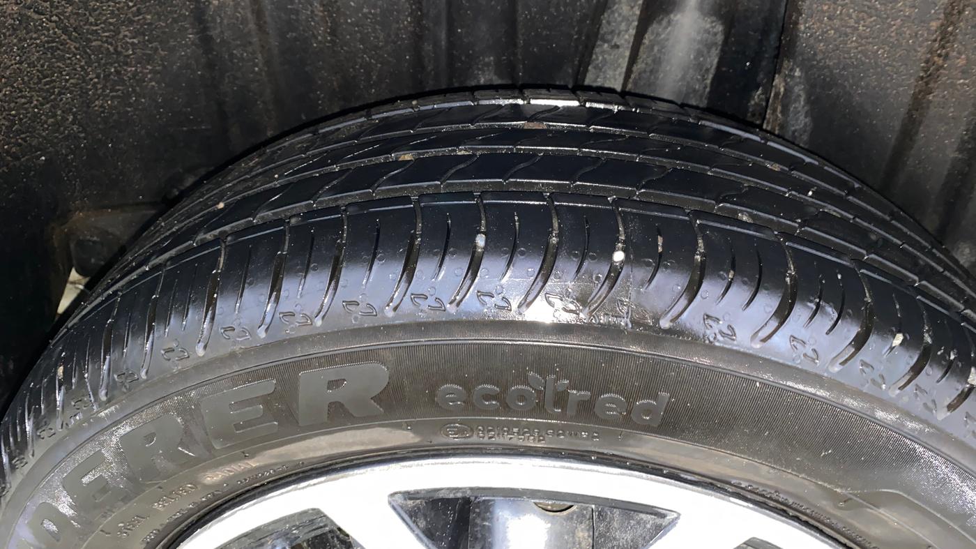 2025 Maruti FRONX DELTA CNG 1.2 MT, CNG, Manual, 5,506 km, Left Rear Tyre Tread