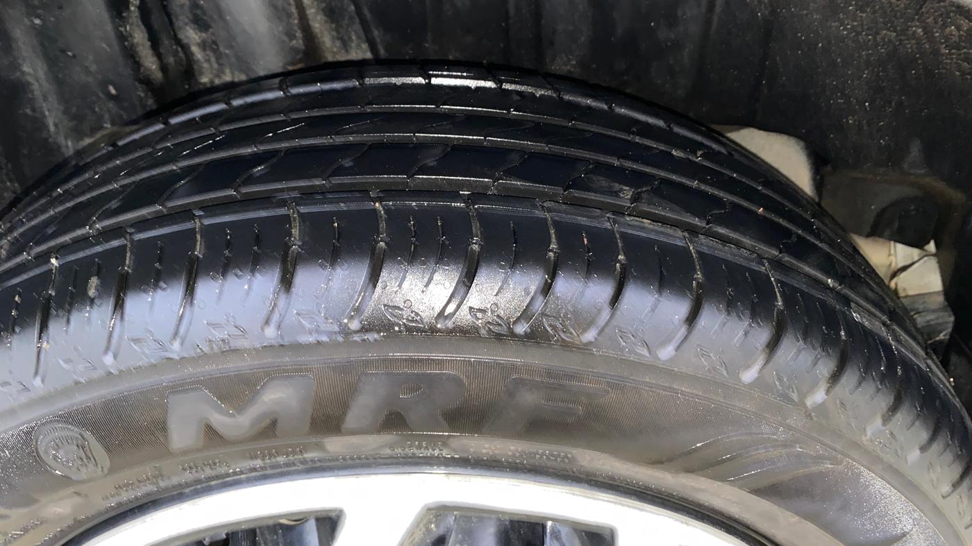 2025 Maruti FRONX DELTA CNG 1.2 MT, CNG, Manual, 5,506 km, Right Rear Tyre Tread