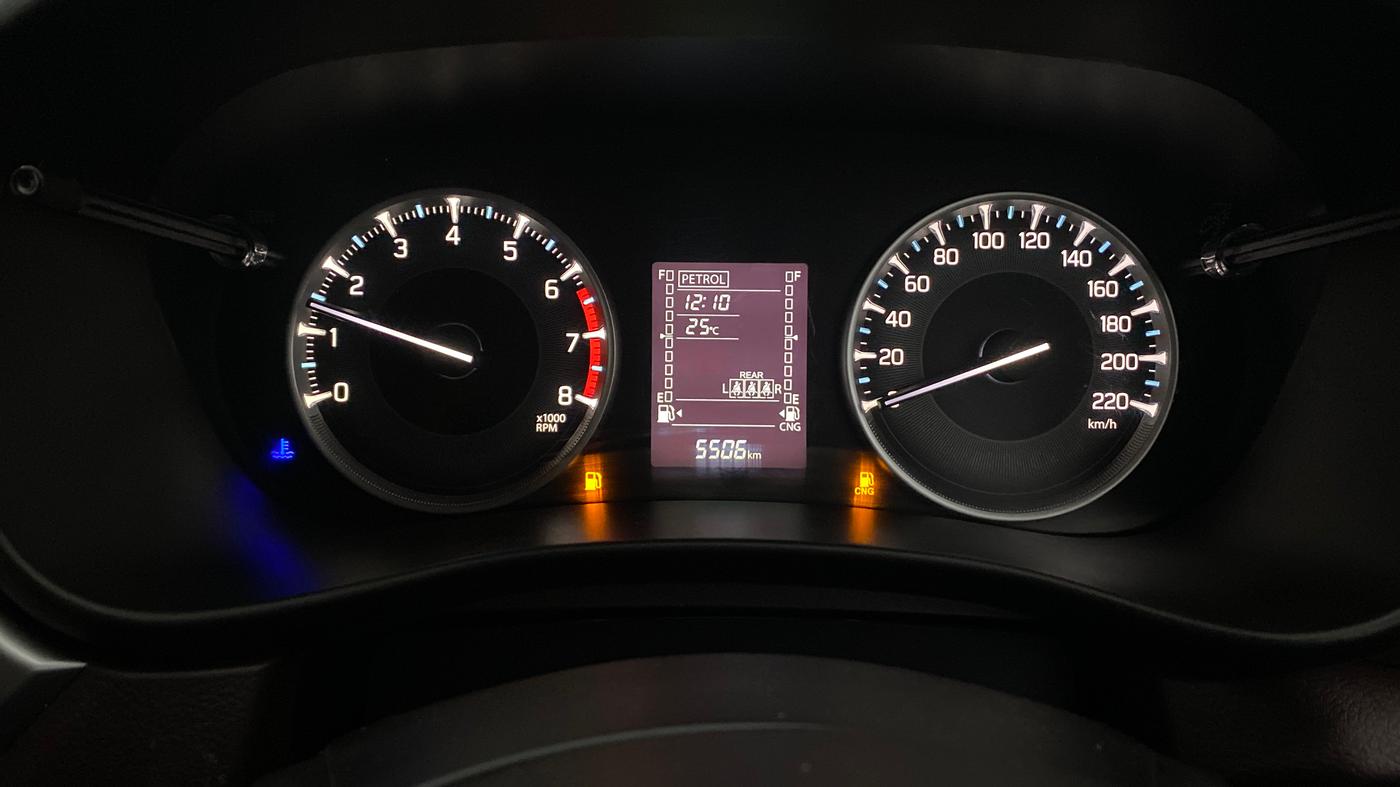 2025 Maruti FRONX DELTA CNG 1.2 MT, CNG, Manual, 5,506 km, Odometer Image