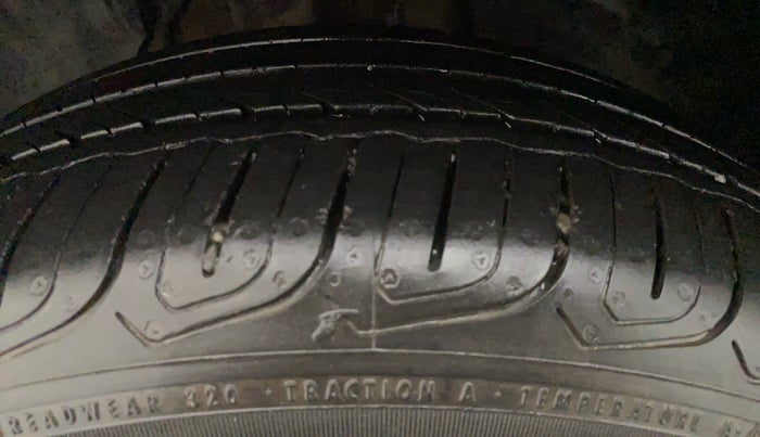2022 Tata ALTROZ XZA PLUS, Petrol, Automatic, 7,222 km, Left Front Tyre Tread