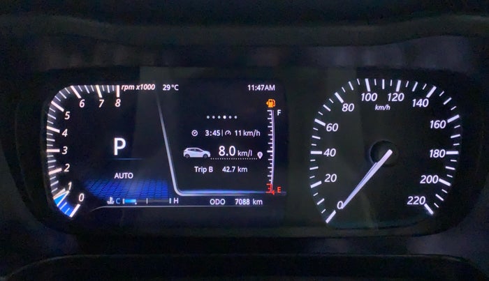 2022 Tata ALTROZ XZA PLUS, Petrol, Automatic, 7,222 km, Odometer Image