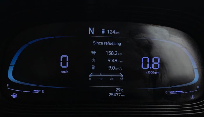 2022 Hyundai VENUE S (O) 1.0 TURBO IMT, Petrol, Manual, 25,474 km, Odometer Image