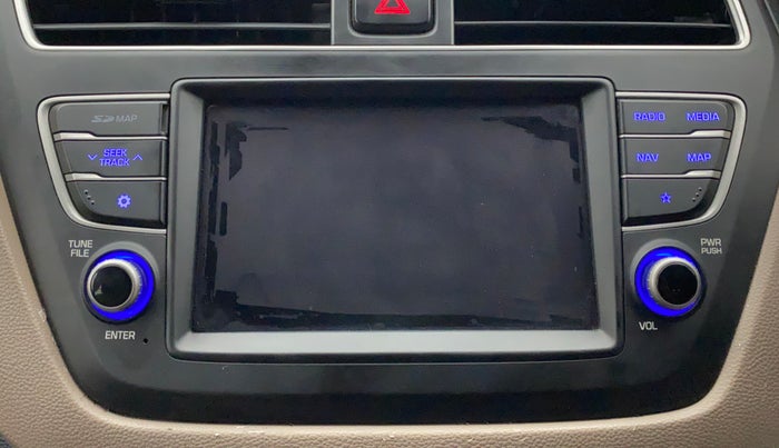 2018 Hyundai Elite i20 ASTA 1.2, Petrol, Manual, 36,043 km, Infotainment system - GPS Card not working/missing
