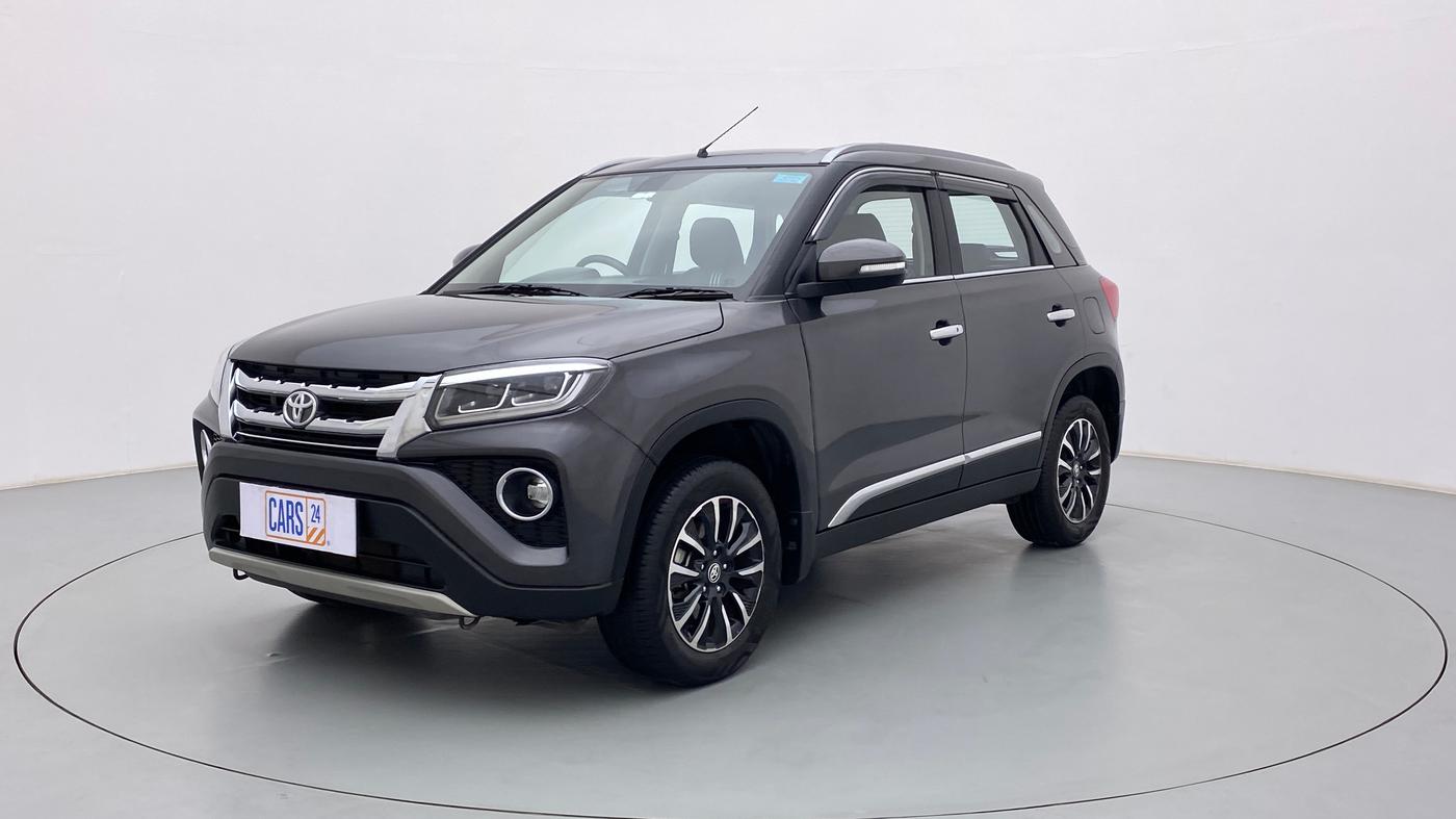 2022 Toyota URBAN CRUISER PREMIUM MT, Petrol, Manual, 5,967 km, Left Front Diagonal